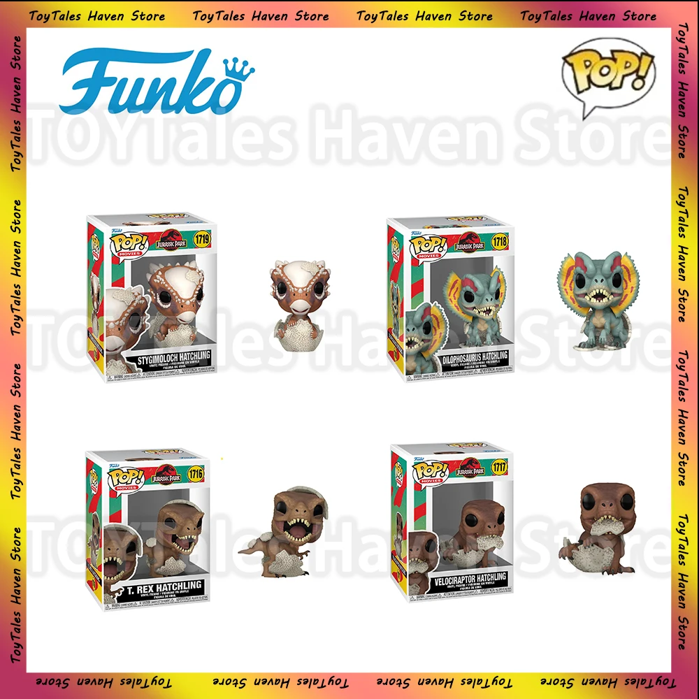 IN STOKC Original Funko Pop! Movies: Jurassic Park Fossil Tyrannosaurus Vinyl Anime Figurine Model