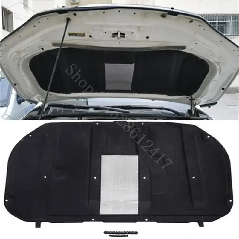 Lot Fold Shipping For 2016-2019 Toyota Fortuner Auto Car Engine Hood Sound Heat Insulation Cotton Soundproofing Cover