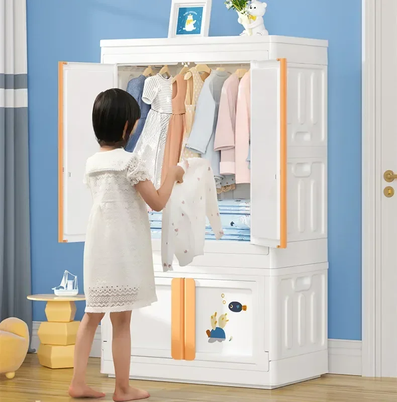 Foldable simple modern storage box clothing pants underwear storage cabinet