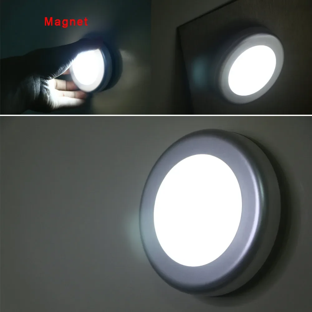 6LED 램프 PIR 모션 센서 야간 조명, 모션 활성화 벽 조명 유도 램프 휴대용 야간 조명 옷장 복도 램프, 3 개