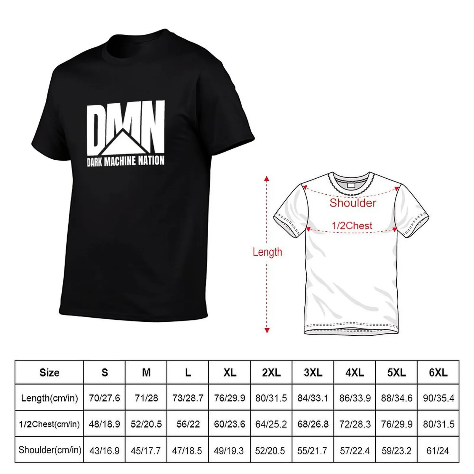 DMN Corporate Logo T-Shirt cotton t shirt man man t shirts high quality luxury brand man t shirts for men T-shirt