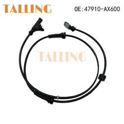 47910-AX600 Front Left Right ABS Wheel Speed Sensor for Nissan Micra K12 1.5 dci 1.2 16V Note 47910AX600 47910-AX610 0265007537