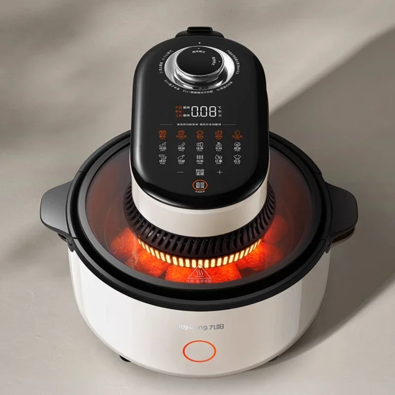 220V Air Fryer No Need To Flip Over Quick and Tender Grilling Steam Oven Large Capacity Electric Fryer V1 fridora sin aceite