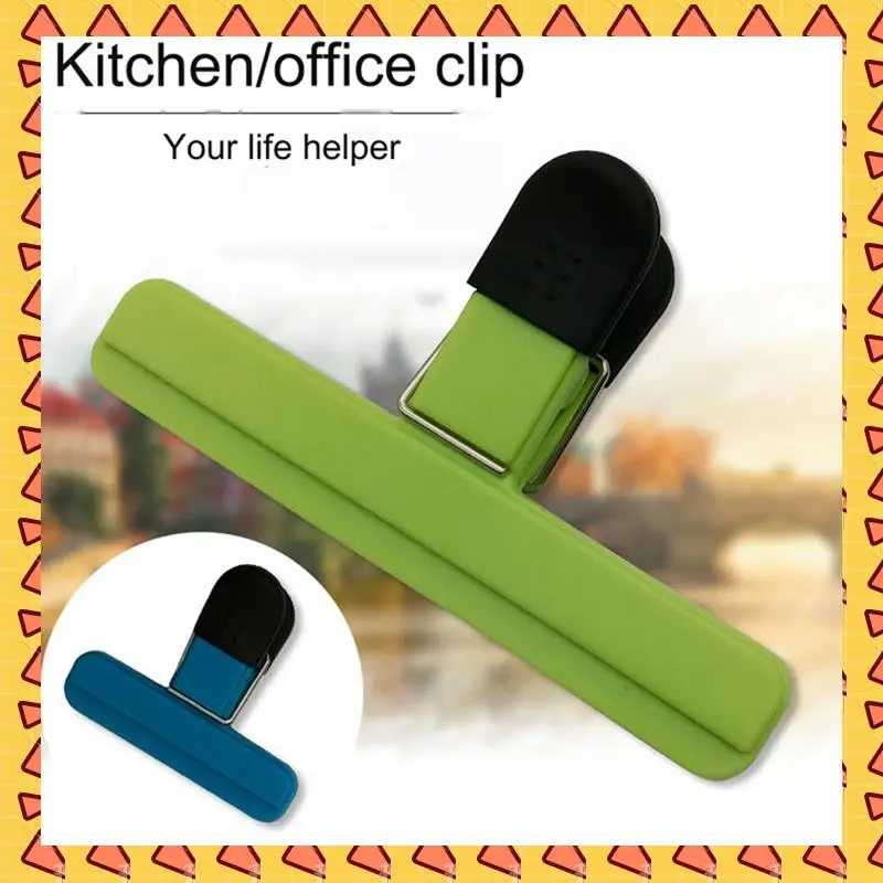 

A008 Бытовой зажим для хранения пластиковых пакетов, герметизирующий зажим для консервирования пищевых продуктов, влагостойкий герметичный зажим, зажим для пакетов с молоком и сухим молоком, прочный