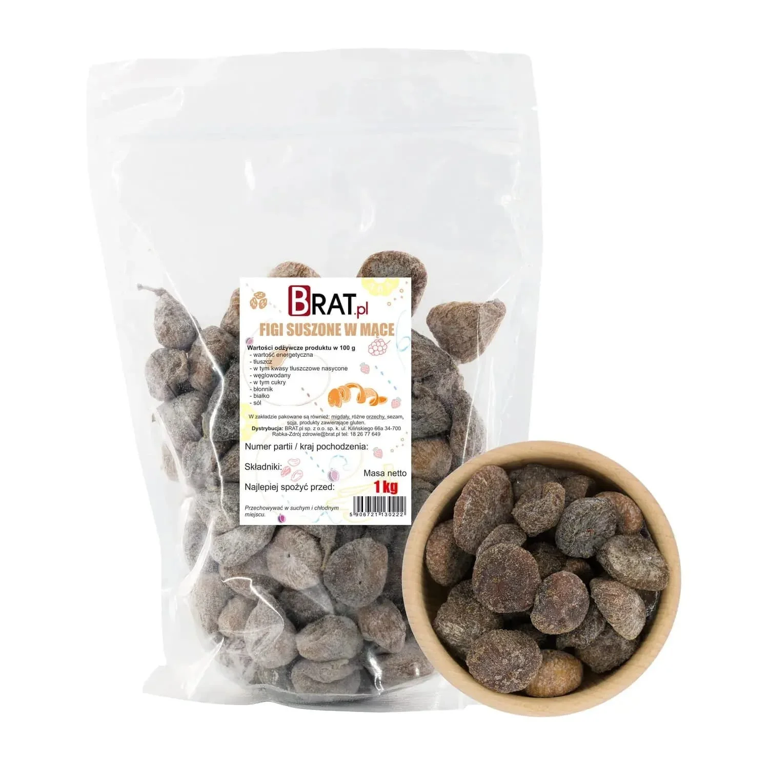 Figi suszone w mące 1kg