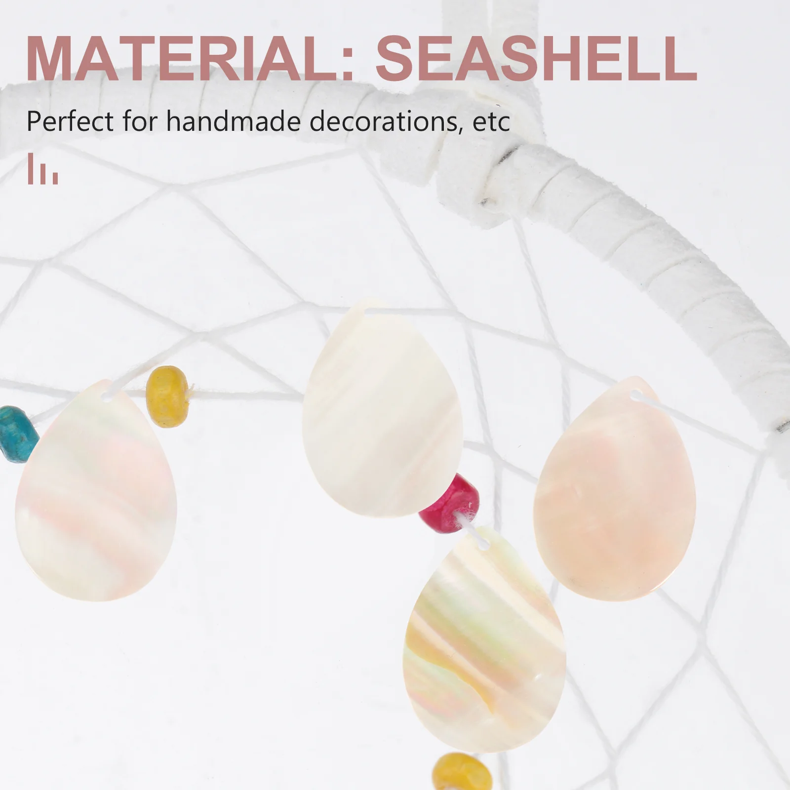 Dowel Campanula Shell Slices Shells DIY Pendant Rolling Pin Mother Dreamcatcher