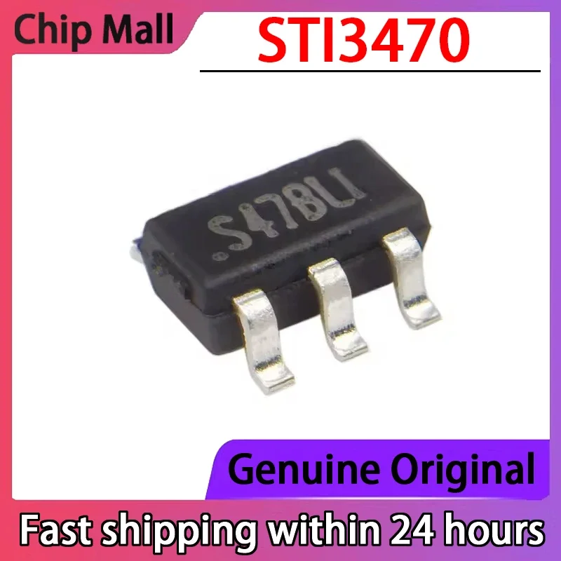 

10PCS New STI3470 ST13470 Silk Screen S47B DCDC Voltage Regulator and Step-down Chip in Stock