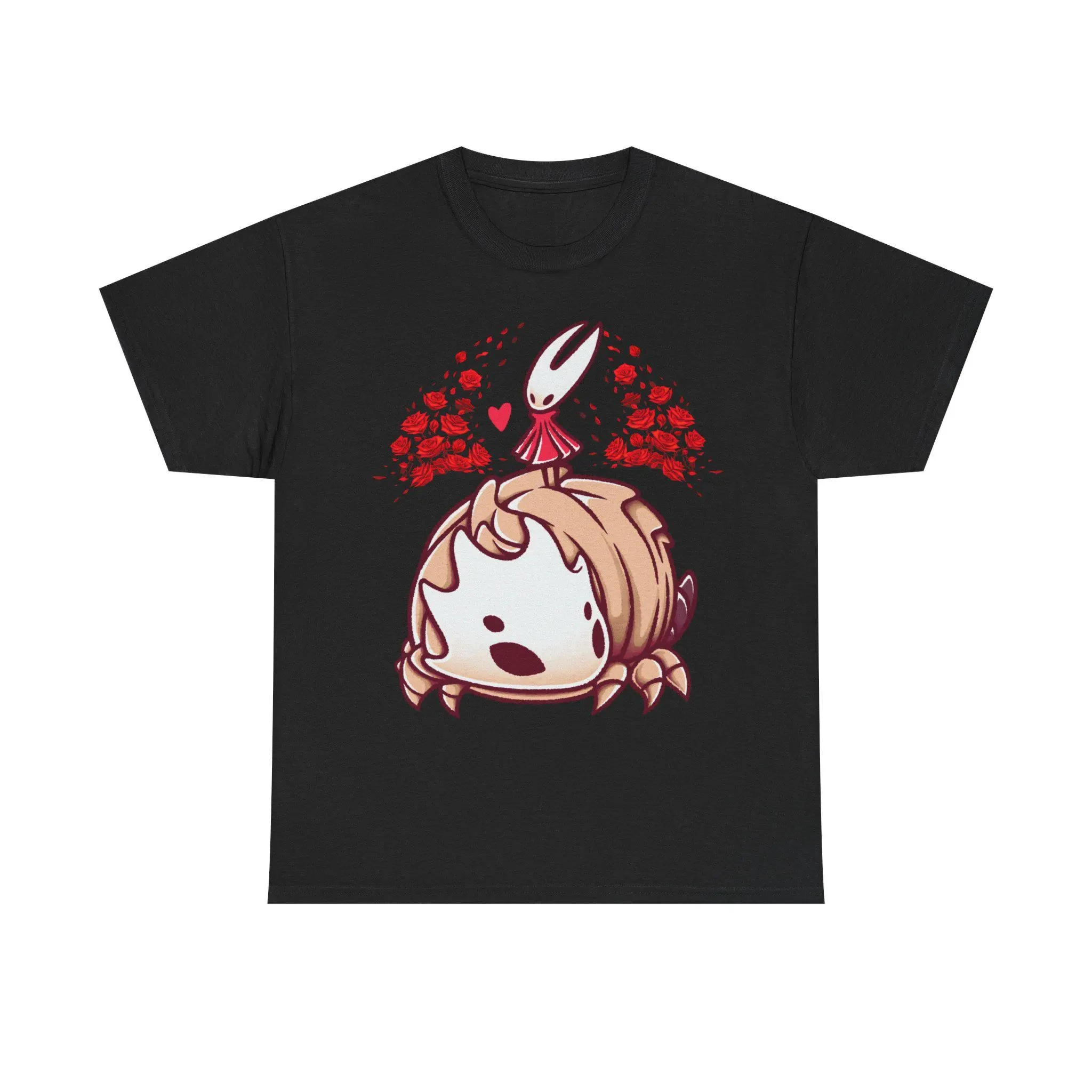 Fun Meme Contrast Cute Printed T-shirt Classic Game Peripherals T-shirt for Both Men Women Pure Cotton Material Round Neck Top