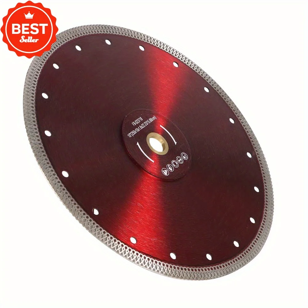 

10" Diamond Saw Blade Cutting Porcelain Tile Ceramic Granite Marble Brick New