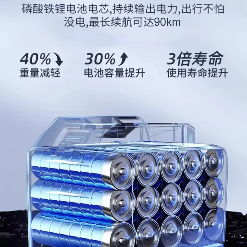 Standing electric wheelchair, intelligent care for elderly paraplegic patients, automatic multi-function long battery life