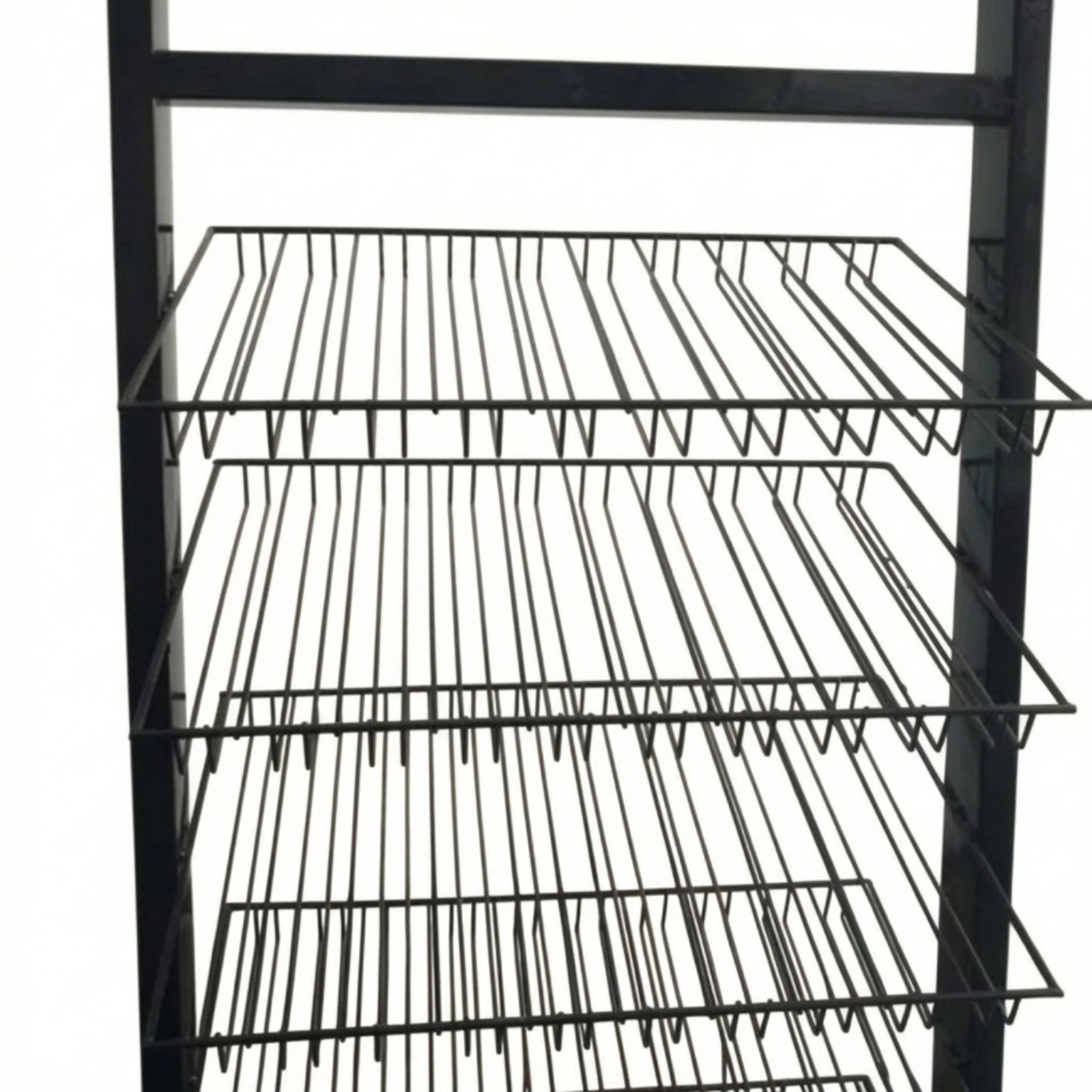 Display Rack Tiered Freestanding Nail Polish Display Rack Organizer Multi-Purpose for Cosmetics Shops, Supermarkets