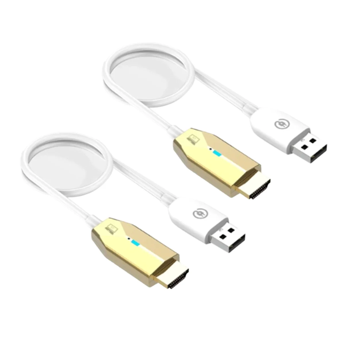

5G 30 м беспроводной HDMI-совместимый удлинитель кабель аудио видео передатчик и приемник дисплей адаптер для камеры ПК (золото)
