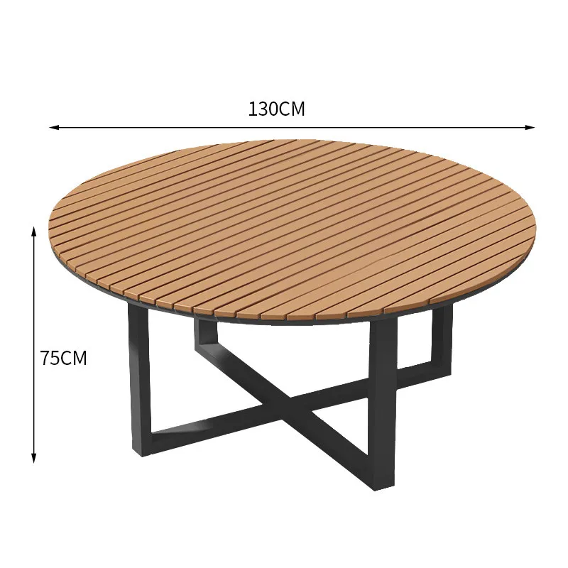 BBQ restaurant tables and chairs, outdoor dining table outside the booth, outdoor casual round restaurant