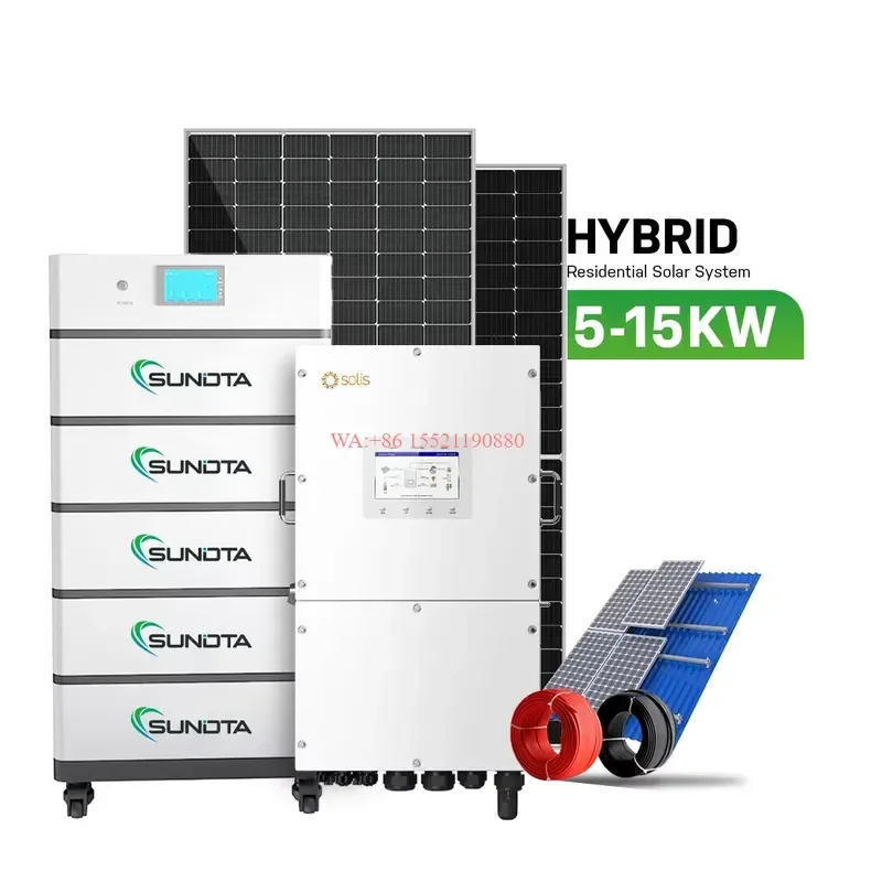 wmwmnu for Sundta 12kW Residential Hybrid Solar Energy Storage System Full Set Lithium Battery for Whole House Solar Power