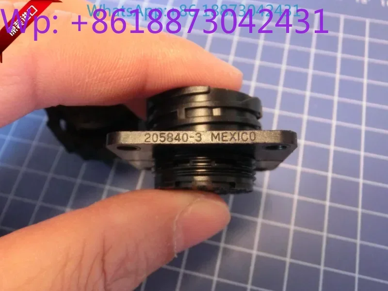 (2PCS)Te/amp205840-3ccpc2 series circular connector 28-way socket 17-28 with additional male pin.