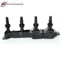 New Ignition Coil 597099 597080 9636337880 1.6 16V For Peugeot 307 3A/C 207 WA WC 206 207 308 1007 2526182B