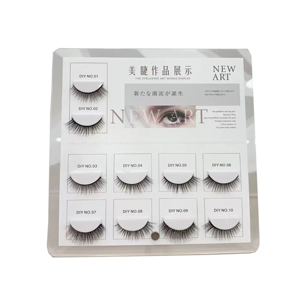 

Съемная подставка для накладных ресниц, 10/12/16/20 сеток, металлическая подставка, доска для показа ресниц, большой объем, водонепроницаемая