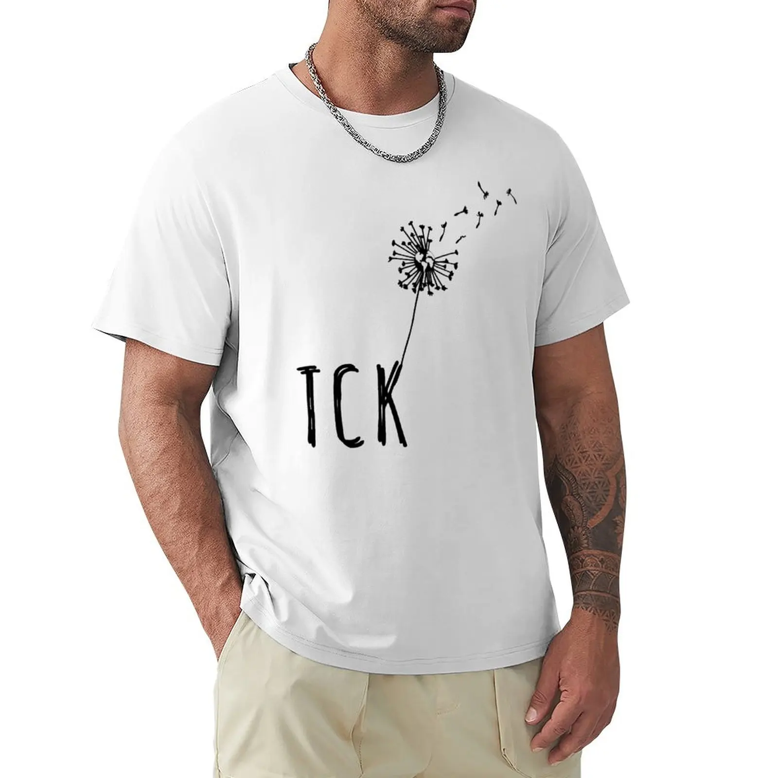 TCK (Third Culture Kid) with dandelion and globe T-shirt tees sports fans mens t shirts pack