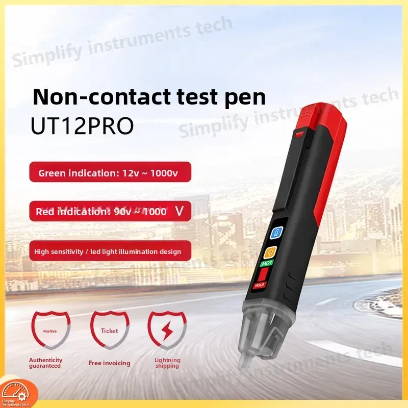 Non-Contact Voltage Tester Pen High Sensitivity Electrical Line Breakpoint Detector for AC Voltage Detection and Circuit