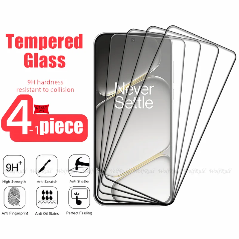 4/3/2/1PCS For Oneplus Nord CE 6 Glass Oneplus Nord CE 6 Tempered Glass 9H HD Full Cover Glue Screen Protector Oneplus Nord CE 6