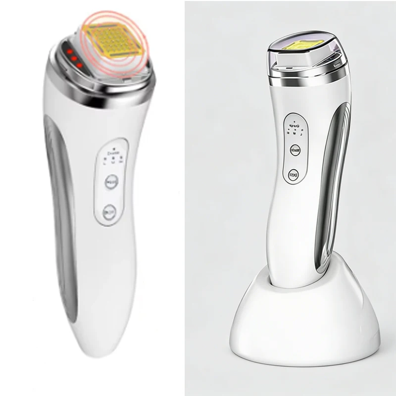 

Радиочастотный аппарат для лифтинга лица, точечный матричный массажер, домашний прибор для удаления морщин, подтяжки кожи, массажер для лица