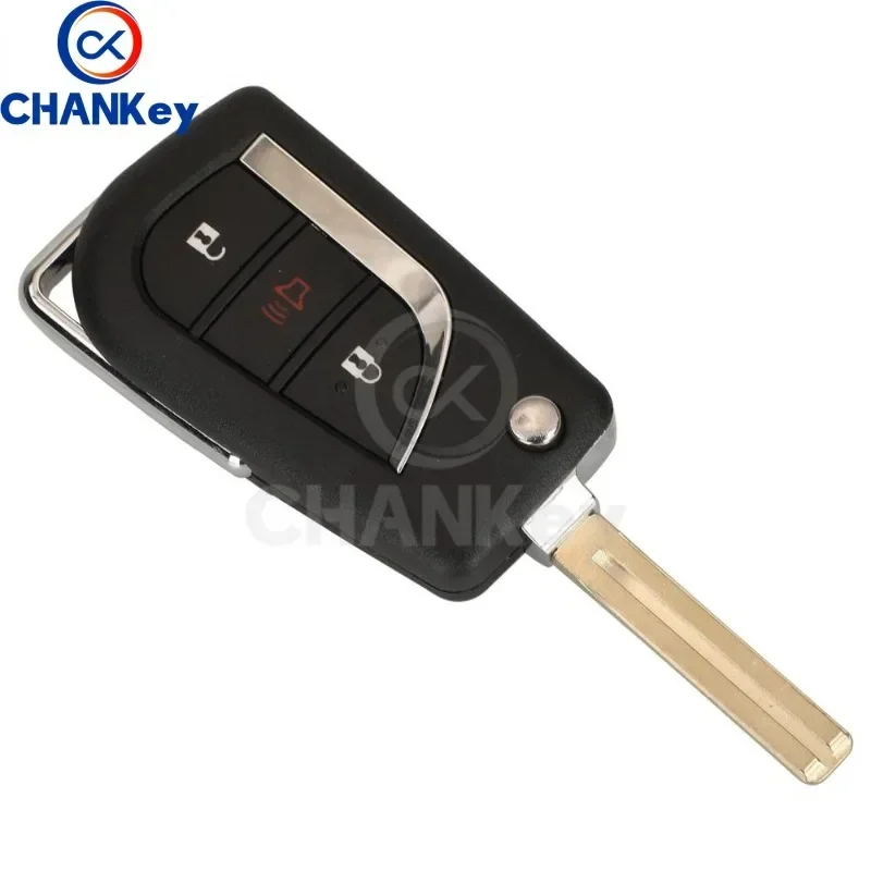 CHANKey New Upgraded Remote Flip US Car Key Fob 312MHZ 4D68/4C Chip Dla Lexus LX470 2003-2009 GX470 2003-2009 RX300 HYQ1512V