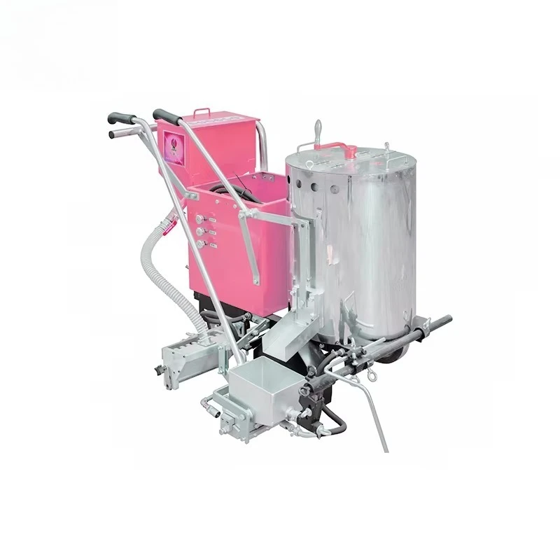 HEAVSTY 860 Hand Push THERMOLAZER Thermoplastic Line Striping Solutions Road Surface Paint Marking Machines