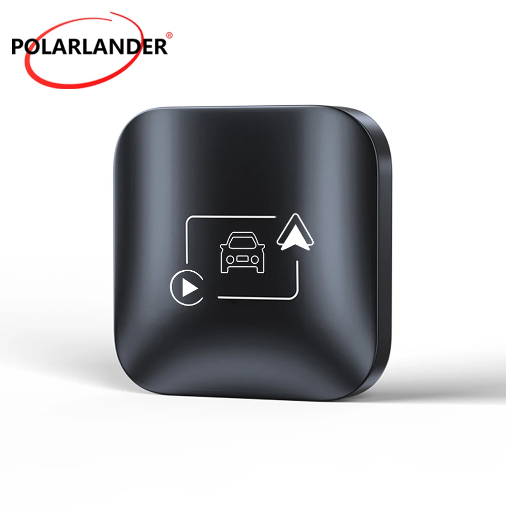Bluetooth 5.0 WiFi Car Multimedia Video Box Wireless CarPlay Android Auto Converter Screen Mirroring Plug and Play