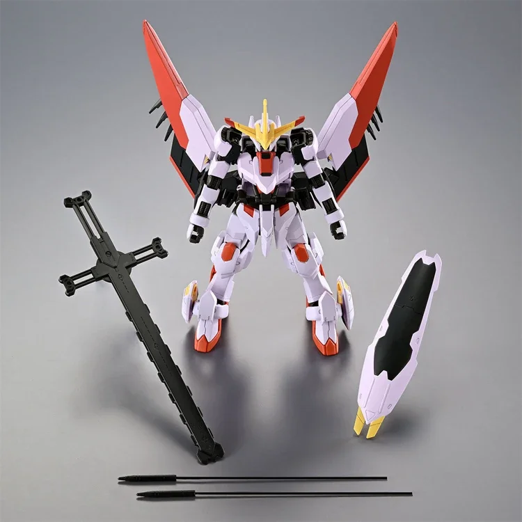 Bandai HG 1/144 traje móvil Gundam End White Star, segunda forma, modelo de figura de Anime Original, colección de figuras de acción de juguete