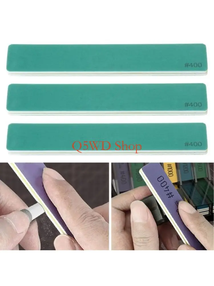 Q5WD 3Pcs Sanding Sticks for Plastic Models Polishing Metal Sanding Tool