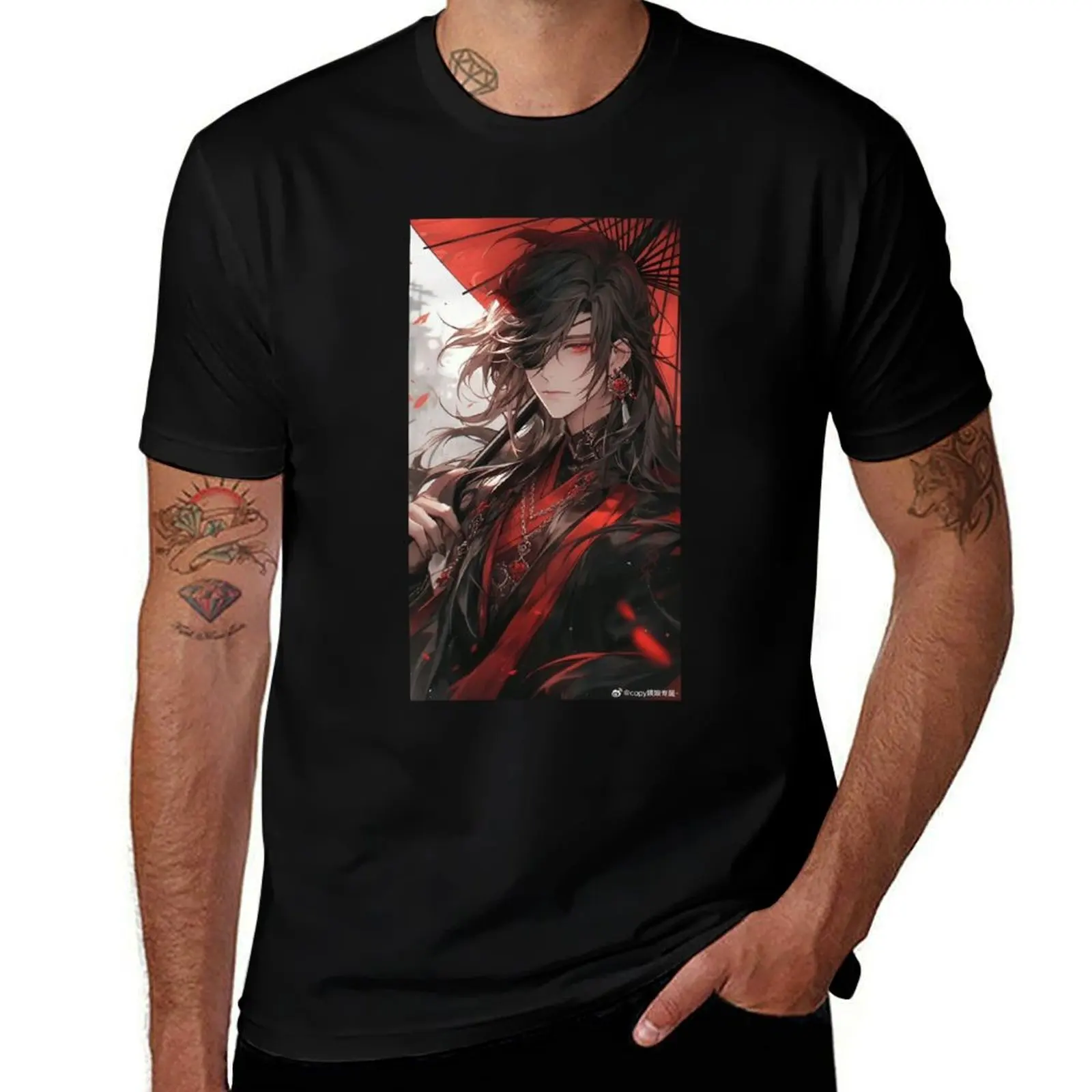 

summer man shirts shirt shirts series man cotton blessing t soft graphic anime heaven t T-Shirt man t official's for