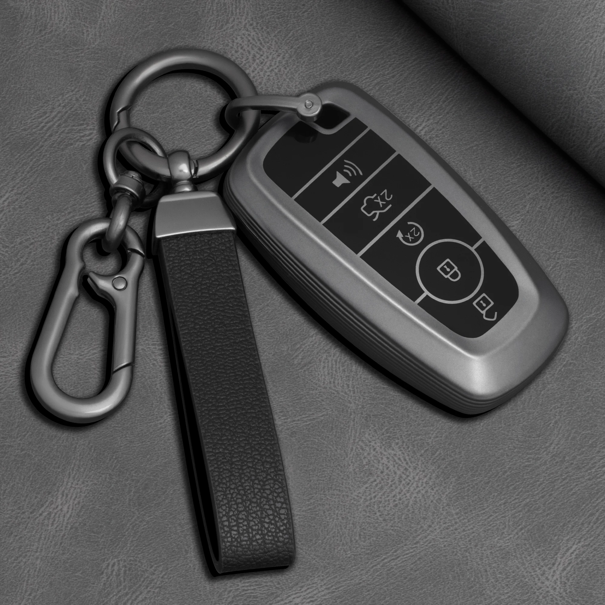 For Lincoln Continental Mondeo MKC MKZ MKX Navigator Z Nautilus Aviator Corsair 2017-2022 TPU Car Key Case Cover Protect Shell