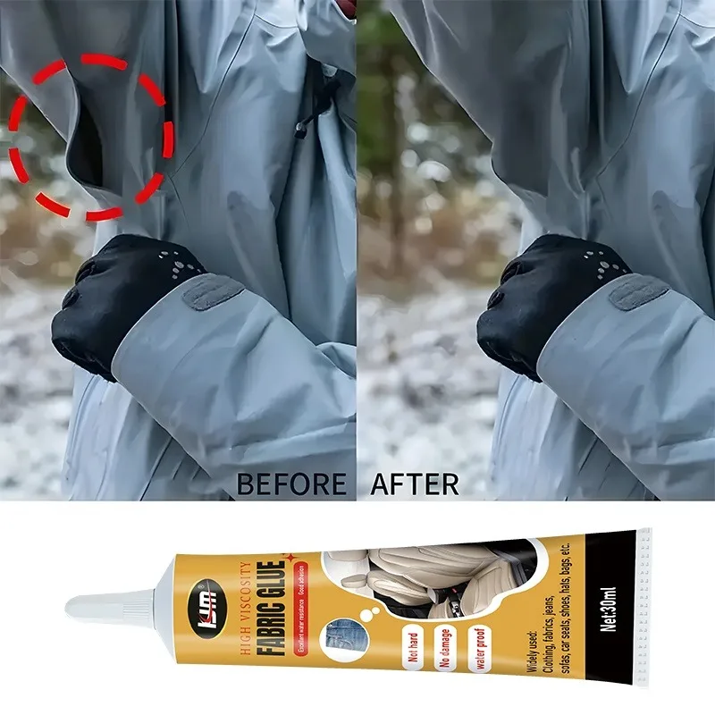 KJM Automotive Sealant Adhesive: Fixes Interior Plastic/Leather Seats & Bonds Windproof Sealing Strips image 5