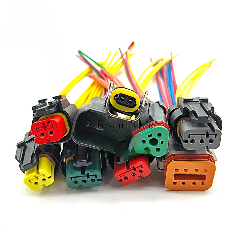 

Excavator parts PC pressure water temperature oil temperature sensor solenoid valve throttle motor plug