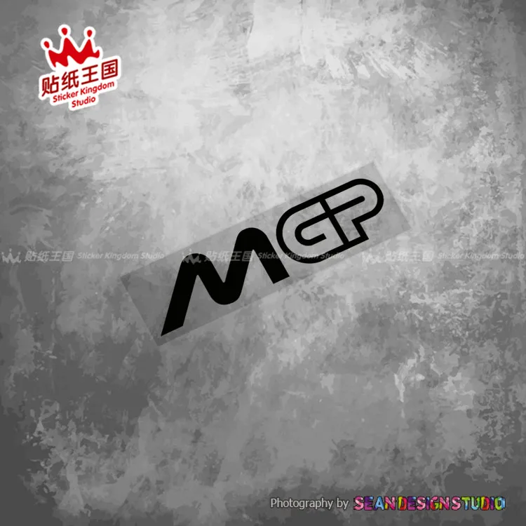 Autocollants réfléchissants et imperméables pour moto MGP 2025 – Modèle 01