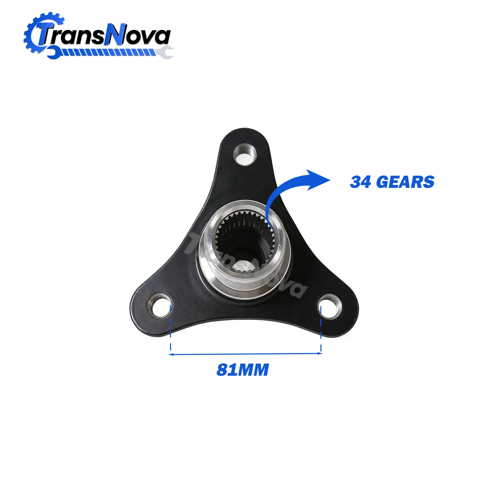 

TransNova Rear Axle Differential Flange 81mm 85mm 34 Gears 37 Teeth For BMW 520 525 530 730 750 760 F02 F10 F18 2008-2017