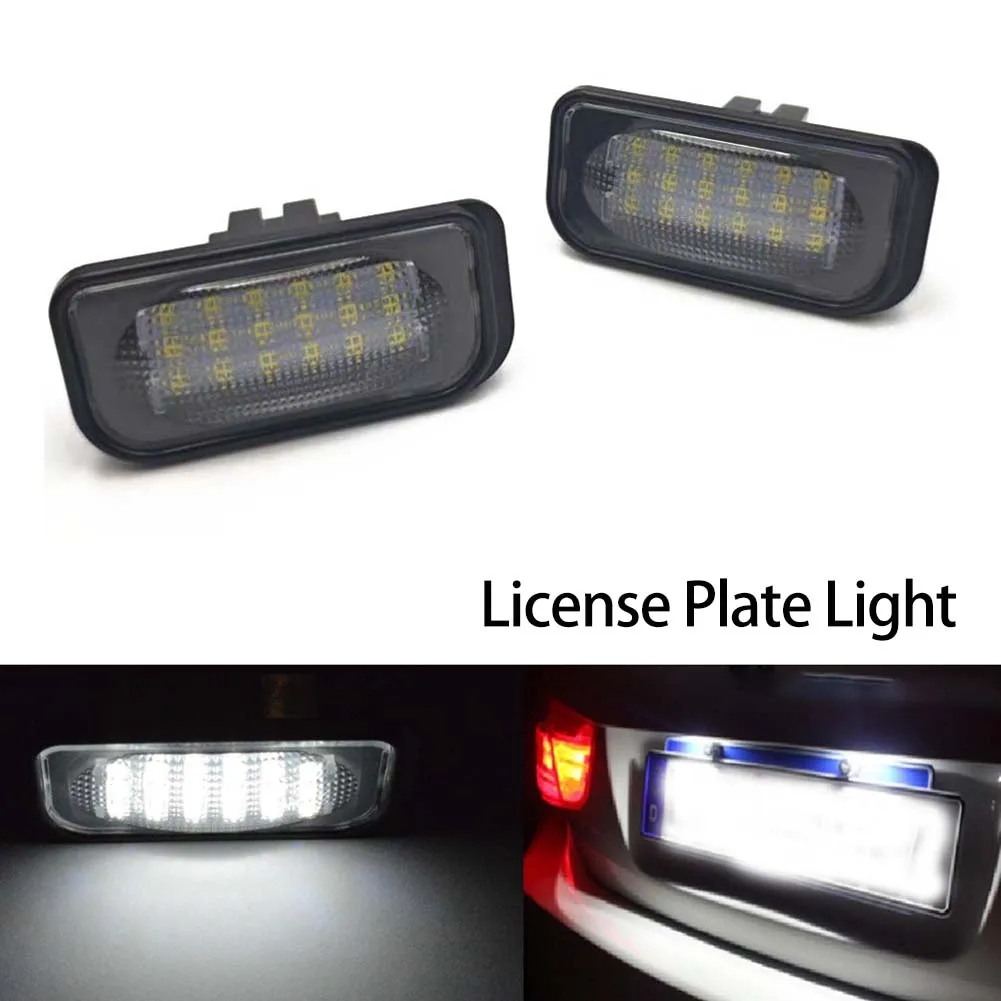 

Светодиодная лампа освещения номерного знака автомобиля для Mercedes Benz C-CLASS W203 лимузин седан 2001-2007 SL-CLASS R230 CLD-CLASS W209