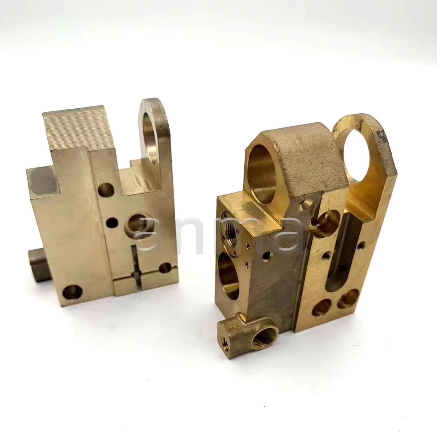 1 pair C5.072.201 C5.072.202 Pull Gauge Seat Pull Gauge Copper Seat Lay DS and OS Printing Machine Parts