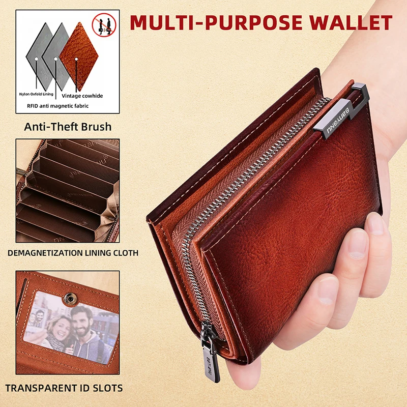 men's-genuine-top-grain-leather-short-wallet-17-card-slots-large-capacity-multi-functional-card-holder-purse