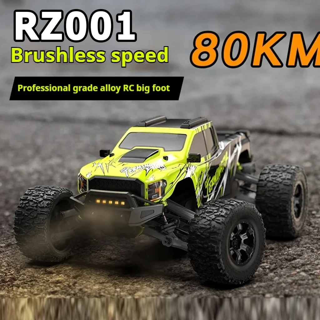 

1/10 RZ001 RC Monster Truck Electric Brushless 4WD Off-Road Vehicle Omnipotent Terminator Remote Control Electric Car