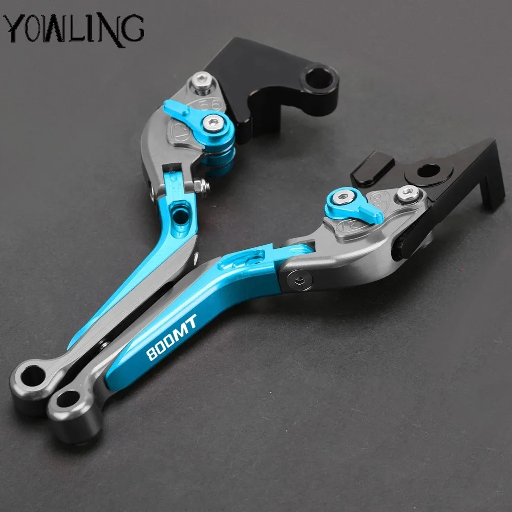 FOR CFMOTO 800MT 800 MT 800-MT 800 2021-2025 2026 2024 2023 2022 Adjustable Brake Clutch Levers Motorcycle Handle bar grips 2