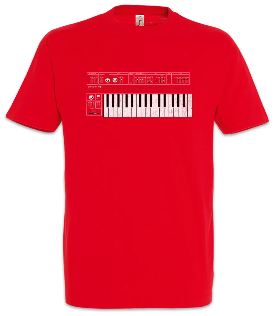 Sintetizador GUI Camiseta Áudio LFO Onda de Som Electro DJ MC Sampler Techno