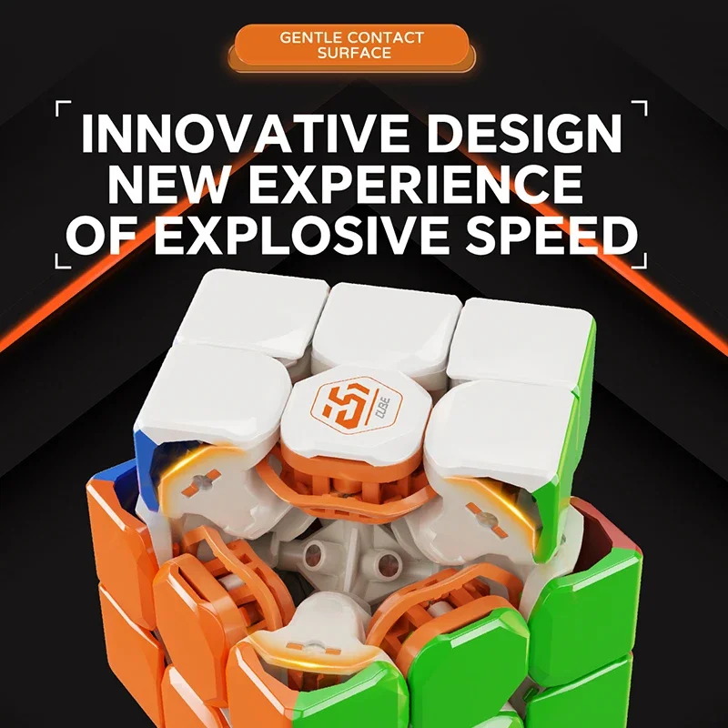 [CubeFun]YJ MGC EST 3x3 Magnetic Magic Cube competizione professionale velocità giocattoli intellettuali per bambini per regali