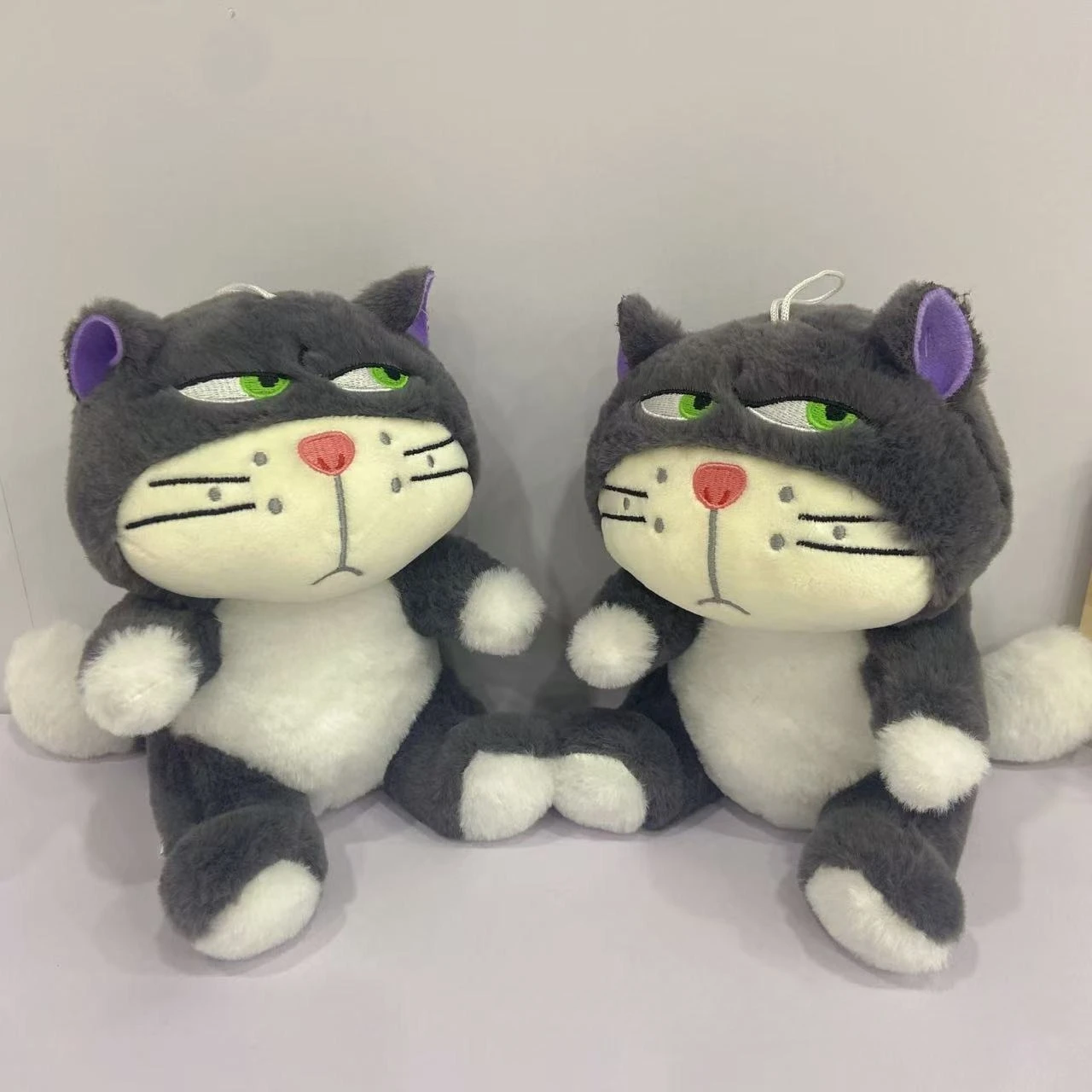 

20cm New Anime Figure Cat Perimeter Model Plush Doll Cute and Soft Statue Desktop Decoration Ornaments Kids Birthday Gifts Toys