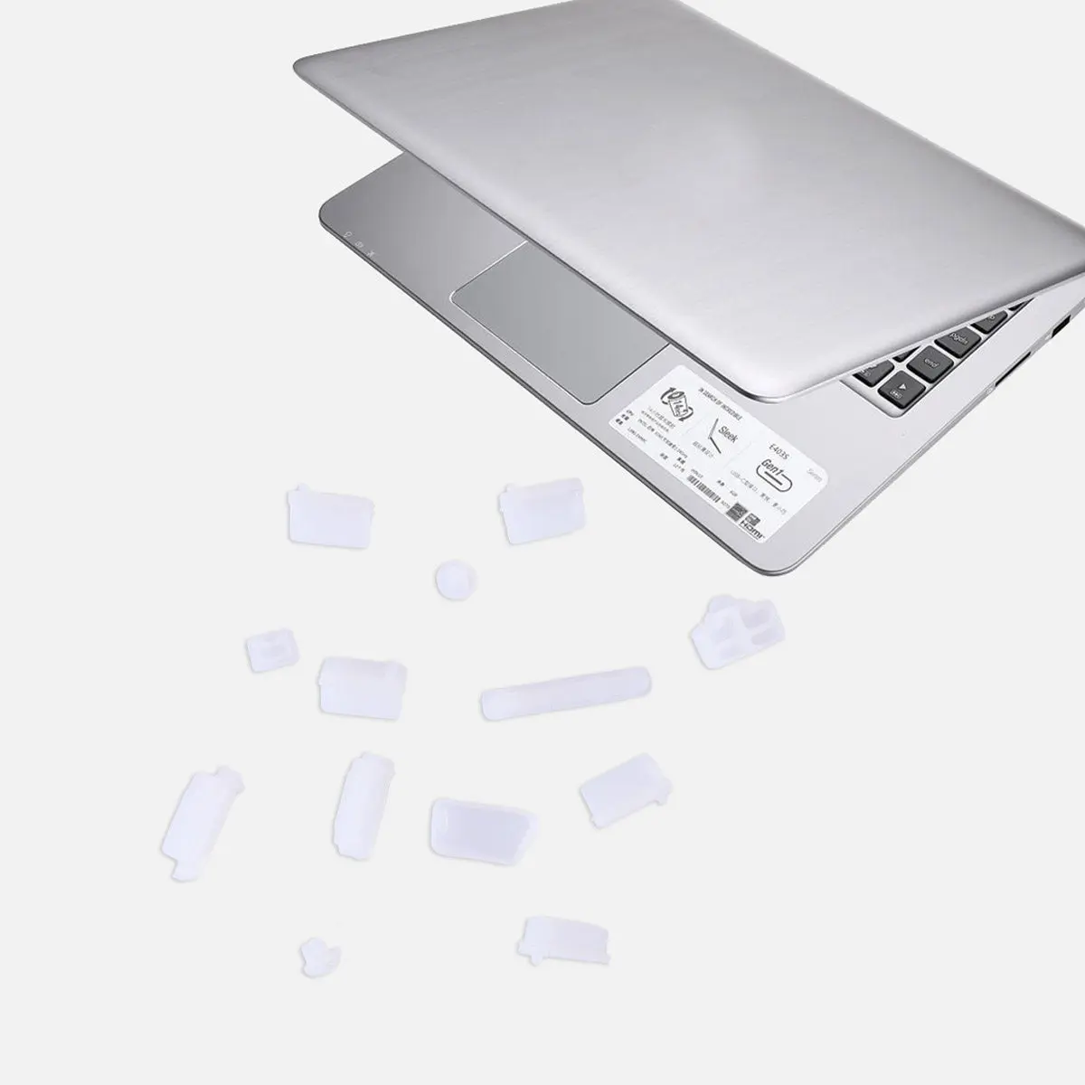 

13 шт. силиконовые заглушки для защиты USB-портов ноутбука, термостойкие, влагозащитные, для зарядных портов, разные цвета