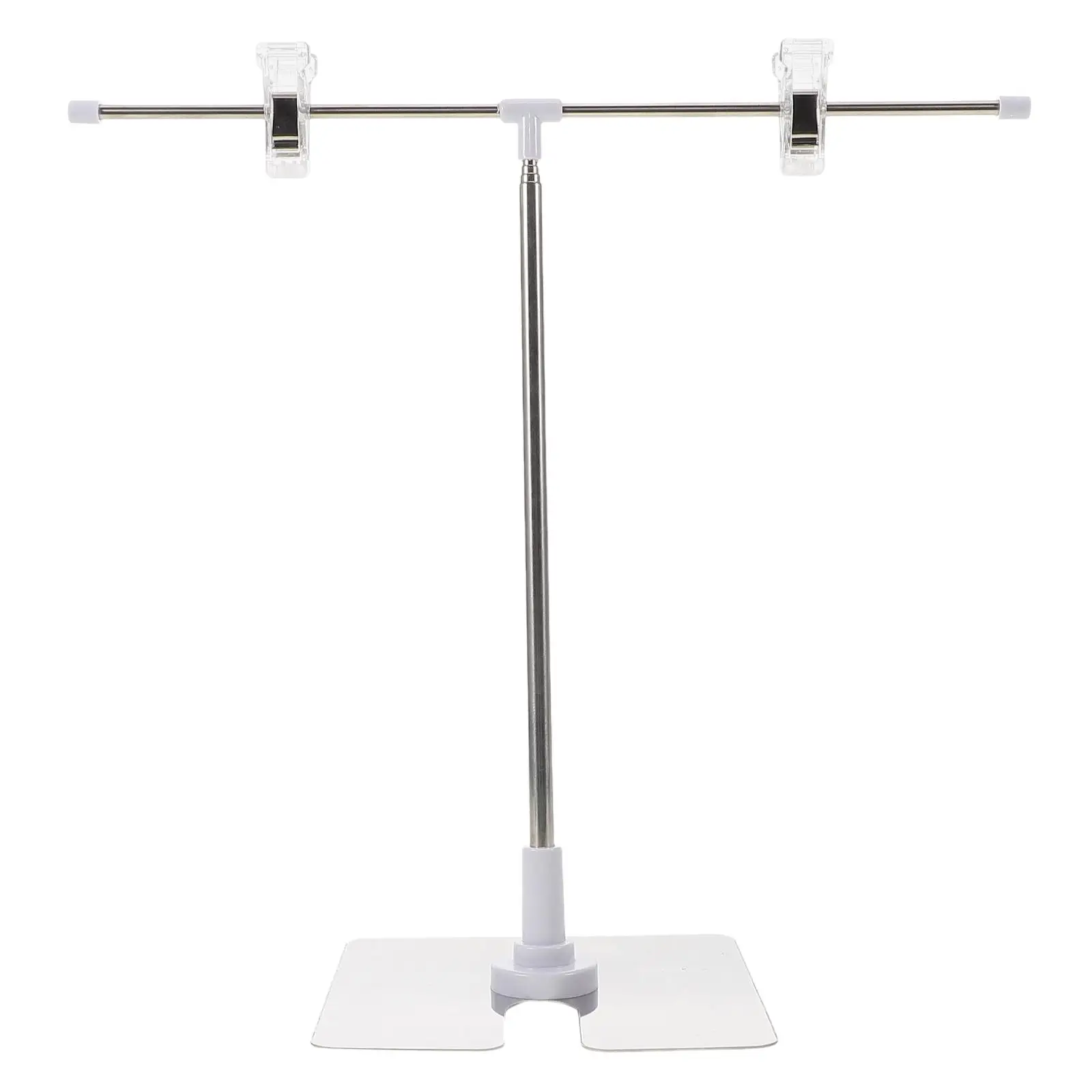 

Poster Stand Banner Holder Store Board Display Compact Tabletop Stainless Steel Adjustable Poster Display Rack Supermarket POP