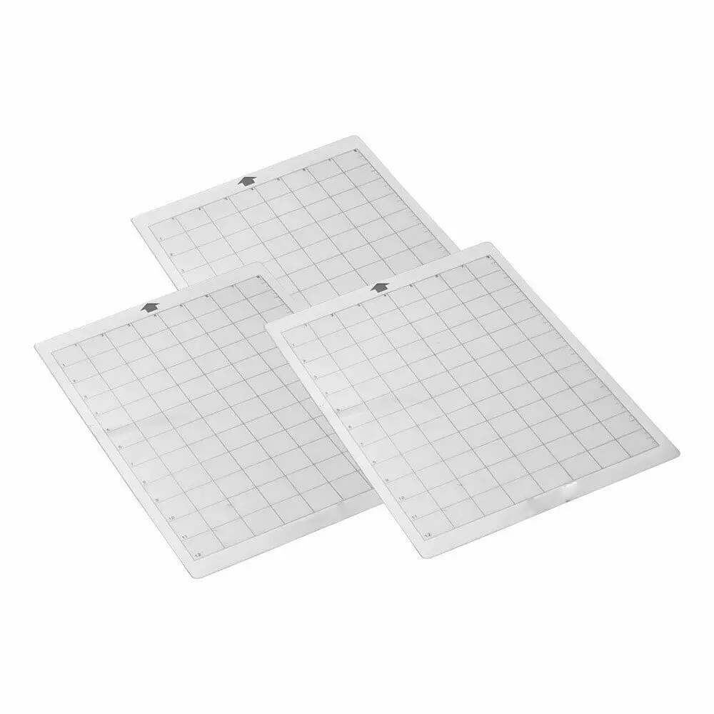 

3pcs PVC Replacement Cutting Mat with tacky surface Patterned Paper Delicate Materials Electronic Cutting Mat 8" * 12"