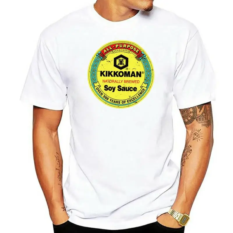 Men T Shirt All Purpose Kikkoman Naturally Brewed Soy Sauce Over 300 Years Of Excellence Women t-shirt