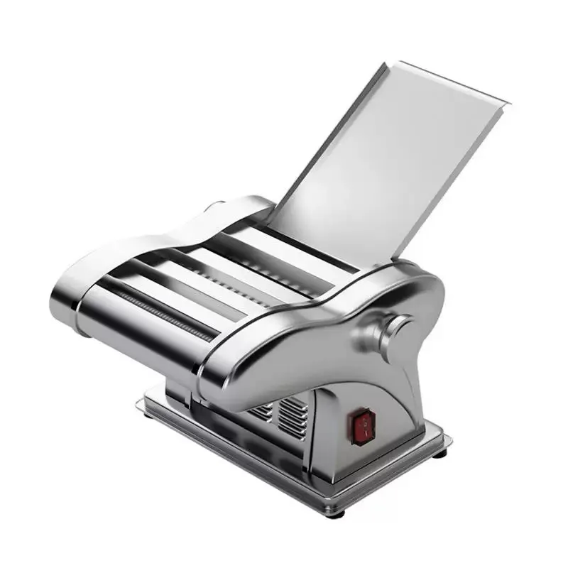 noodle press machine automatic Commercial Stainless Steel electric pasta maker machine Dough Cutter dumpling skin machine 220V