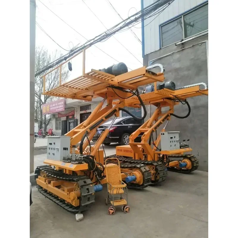 2025 Diesel Crawler Water Well Drilling Rig Portable 300m Depth Water Well Drilling Rig Slope Anchor Drilling Rig